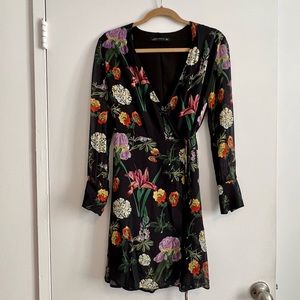 Zara Long-sleeved Wrap dress